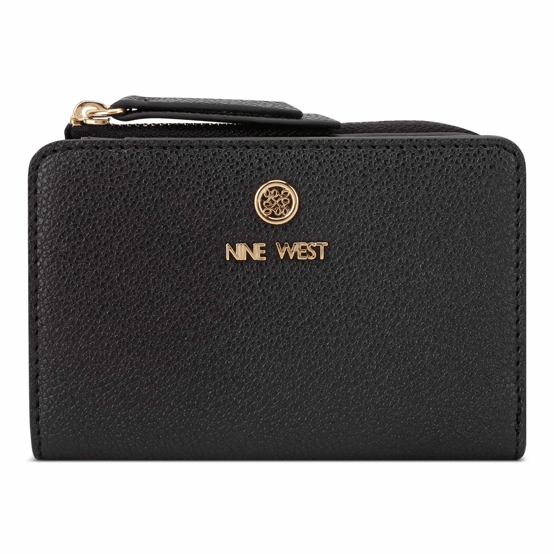 Nine West Lockup 9s Card Case Black