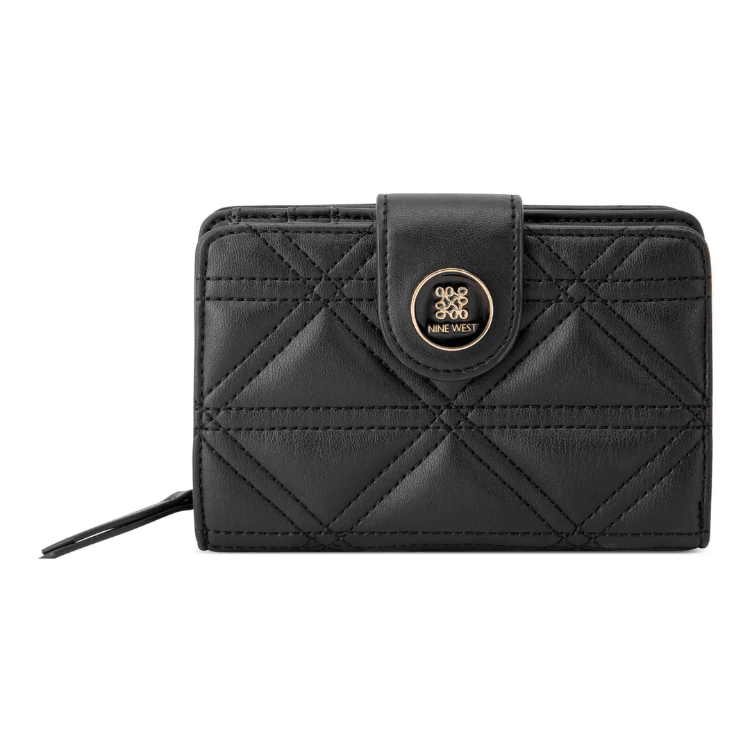 Nine West Harland French Wallet Black