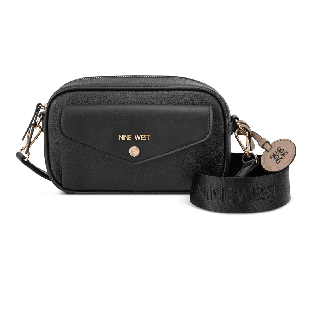 Nine West Caireann Camera Crossbody Black