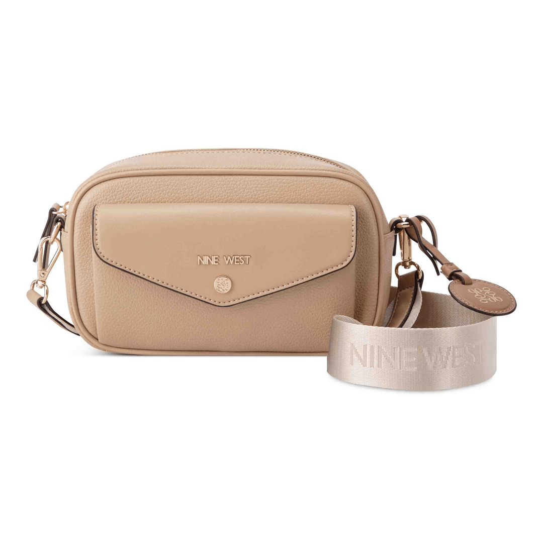 Nine West Caireann Camera Crossbody Khaki