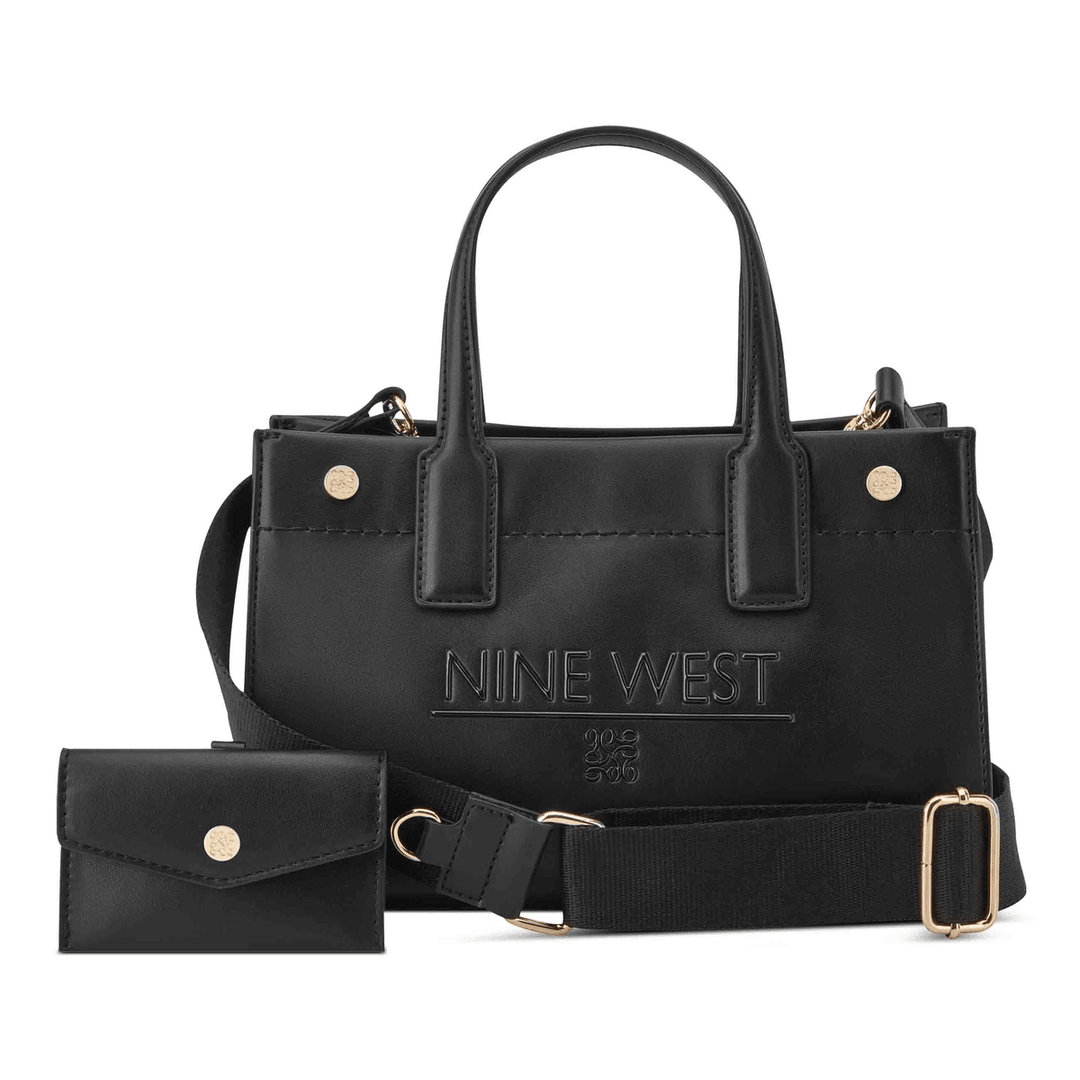 Nine West Pauline Mini Tote Crossbody Black