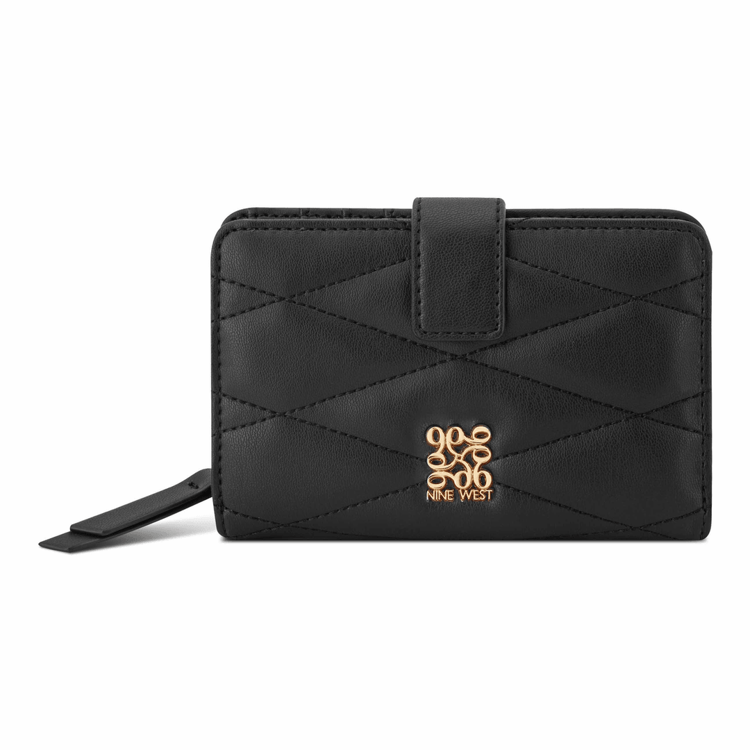 Nine West Anders French Wallet Black