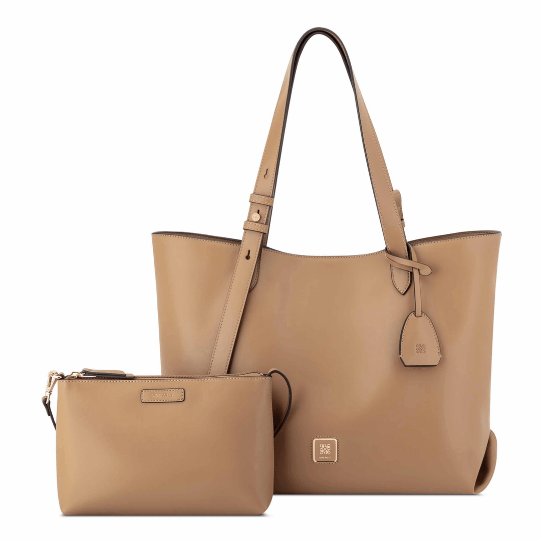Nine West Laramie 2 In 1 Tote Dark Camel