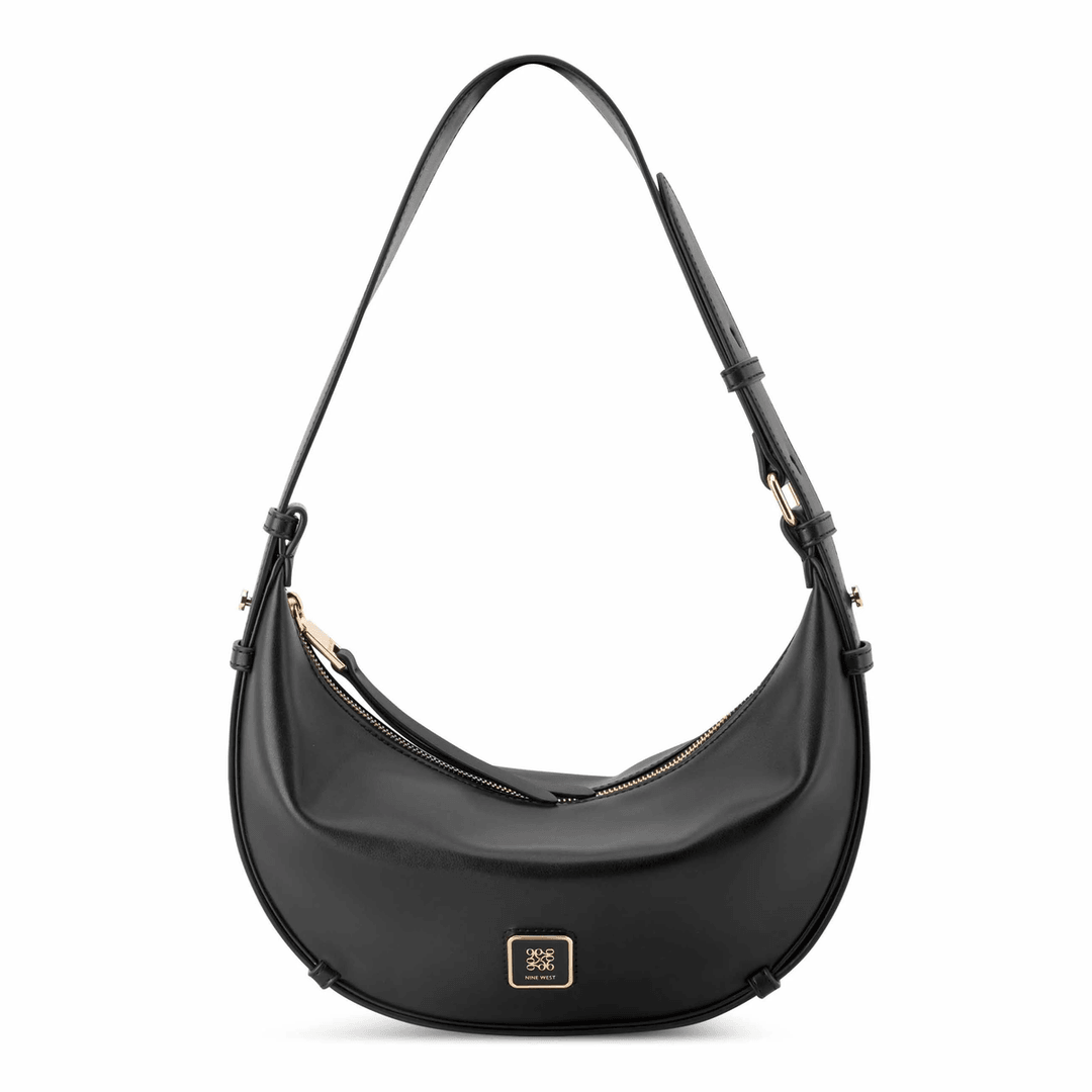 Nine West Laramie Covertible Crossbody Hobo Black