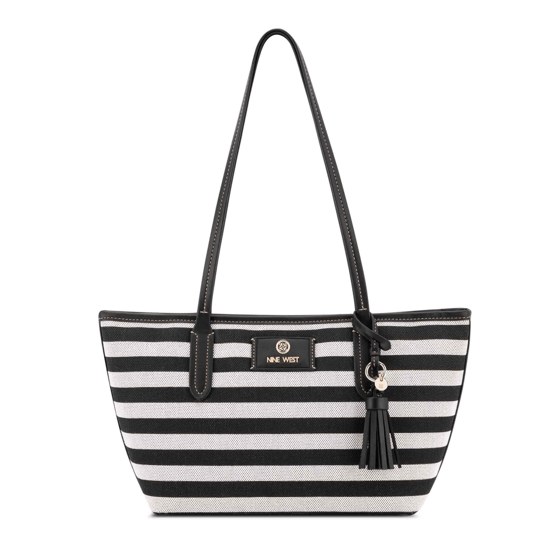 Nine West Nori Shopper Natural Black