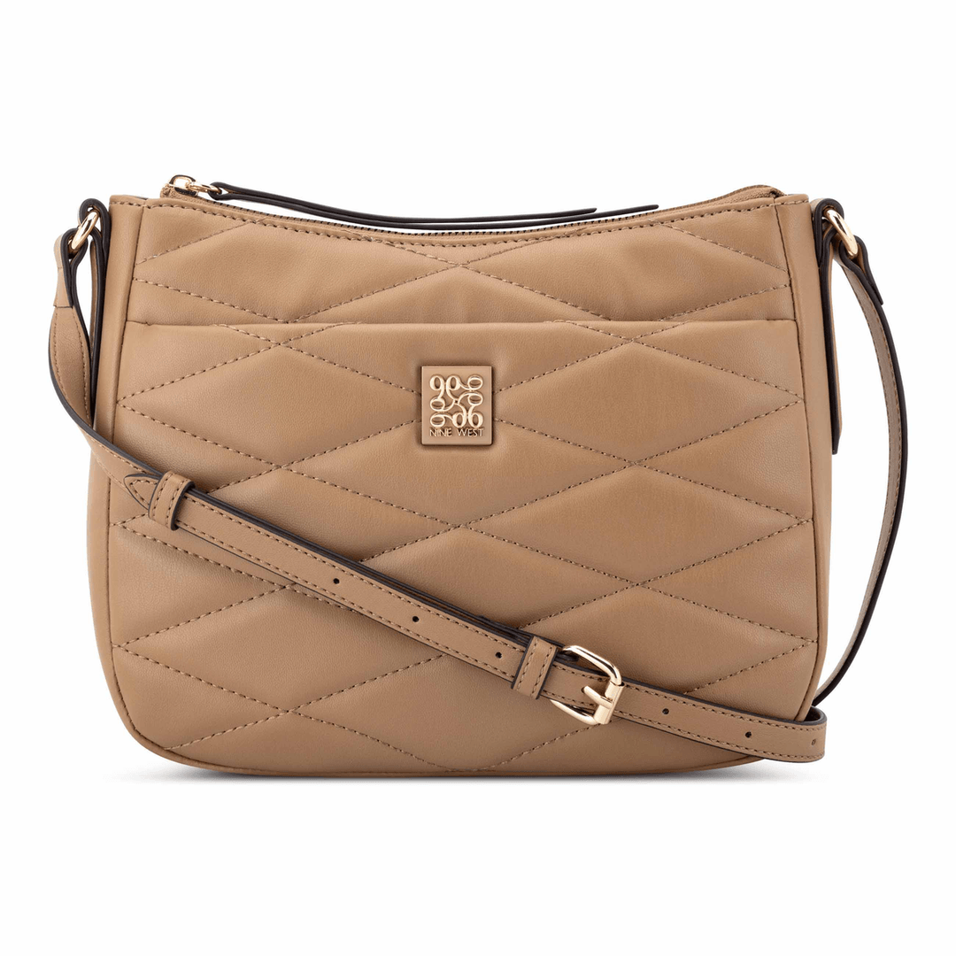 Nine West Anders Crossbody Dark Camel