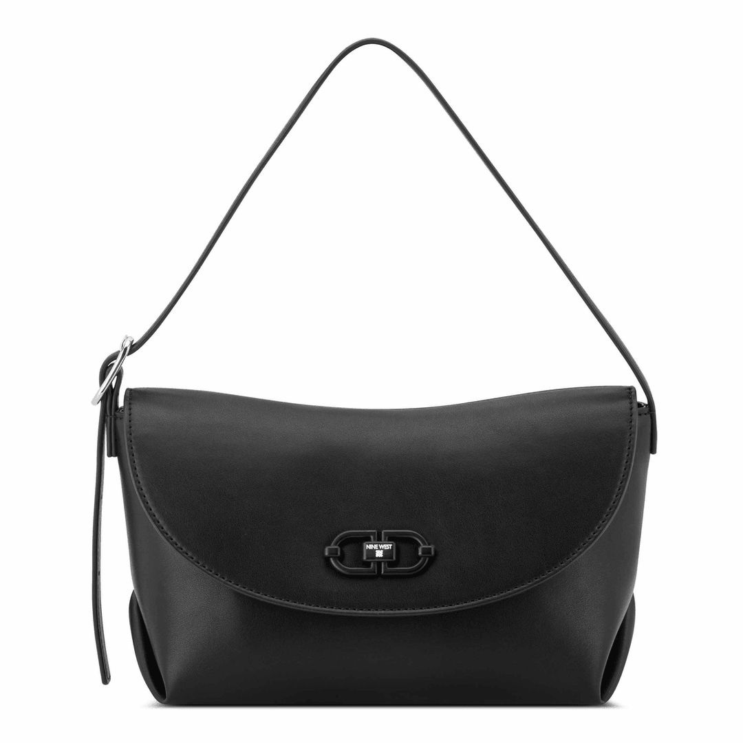 Nine West Haigan Flap Shoulder Bag Black