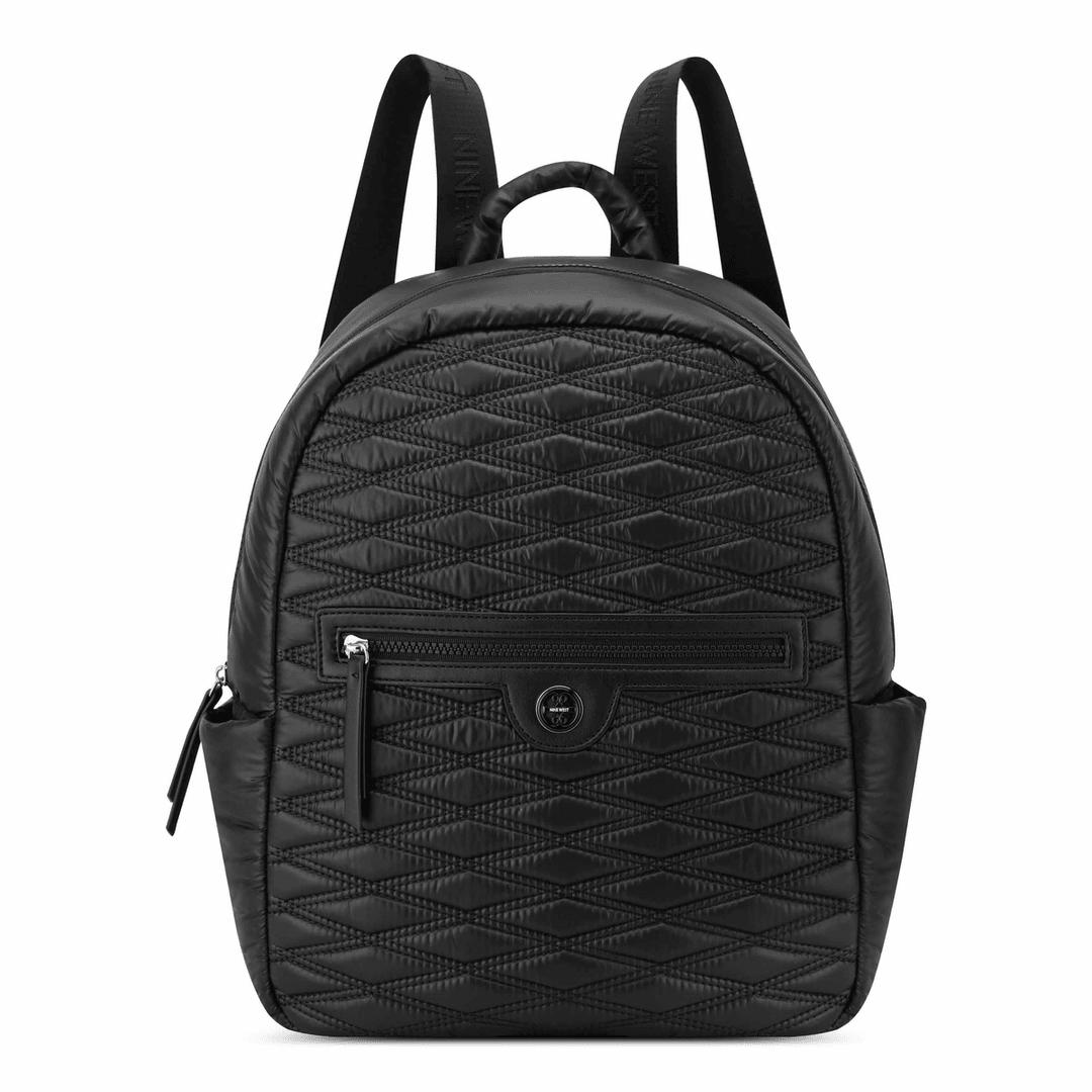 Nine West Una Laptop Tech Backpack Black