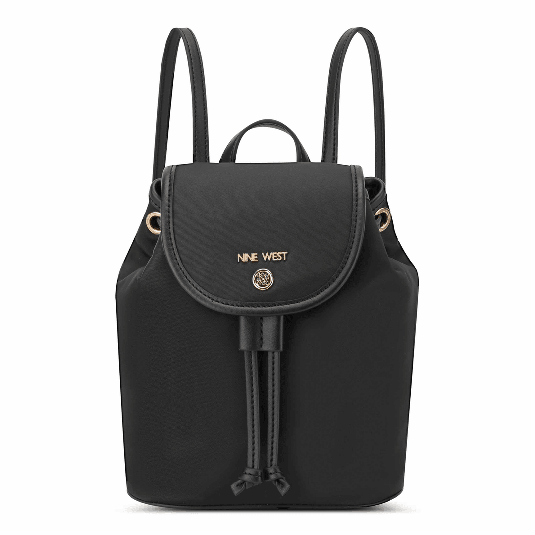 Nine West Yoon Small Flap Backpack Black