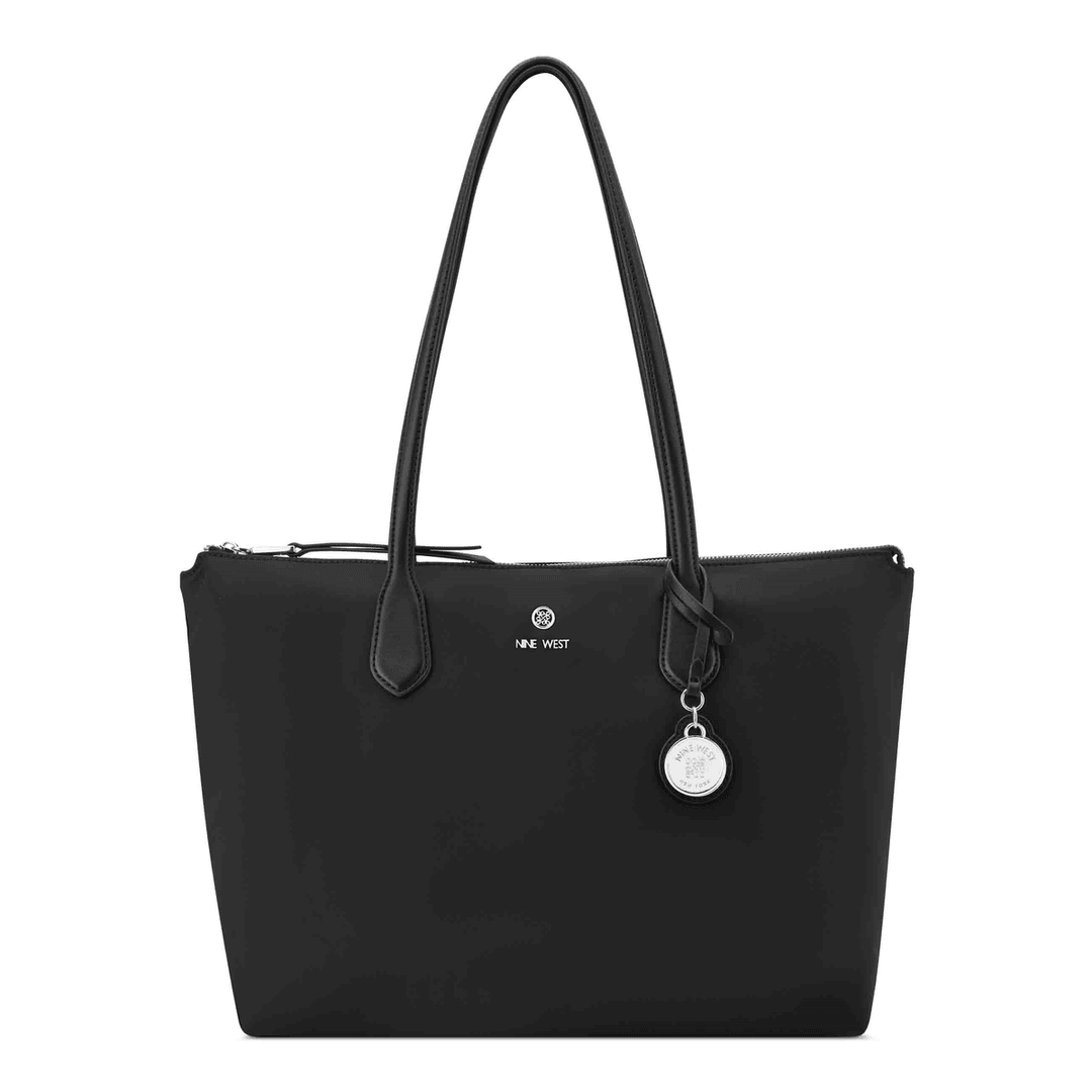 Nine West Kyrie Laptop Tote Black Nylon