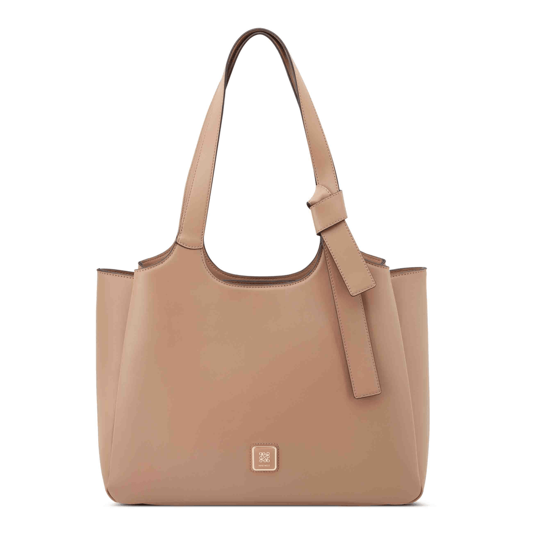 Nine West Lyra Multi Laptop Tote Dark Khaki
