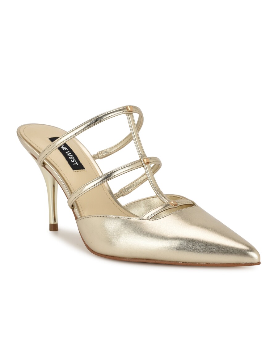 Deväť West Tianala Strappy šaty Mules