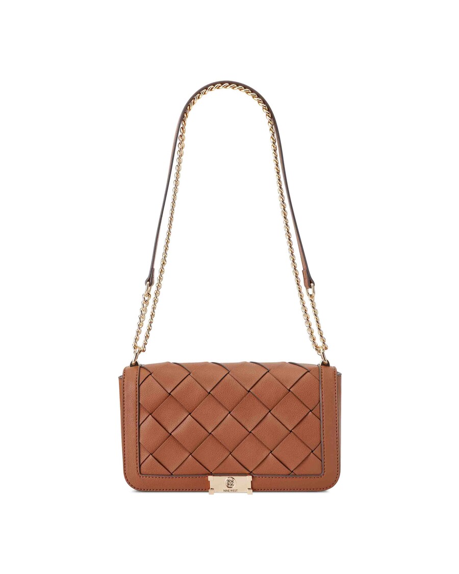 Kilenc West Mylah Szőtt Csappantyús Lánc átalakítható Crossbody
