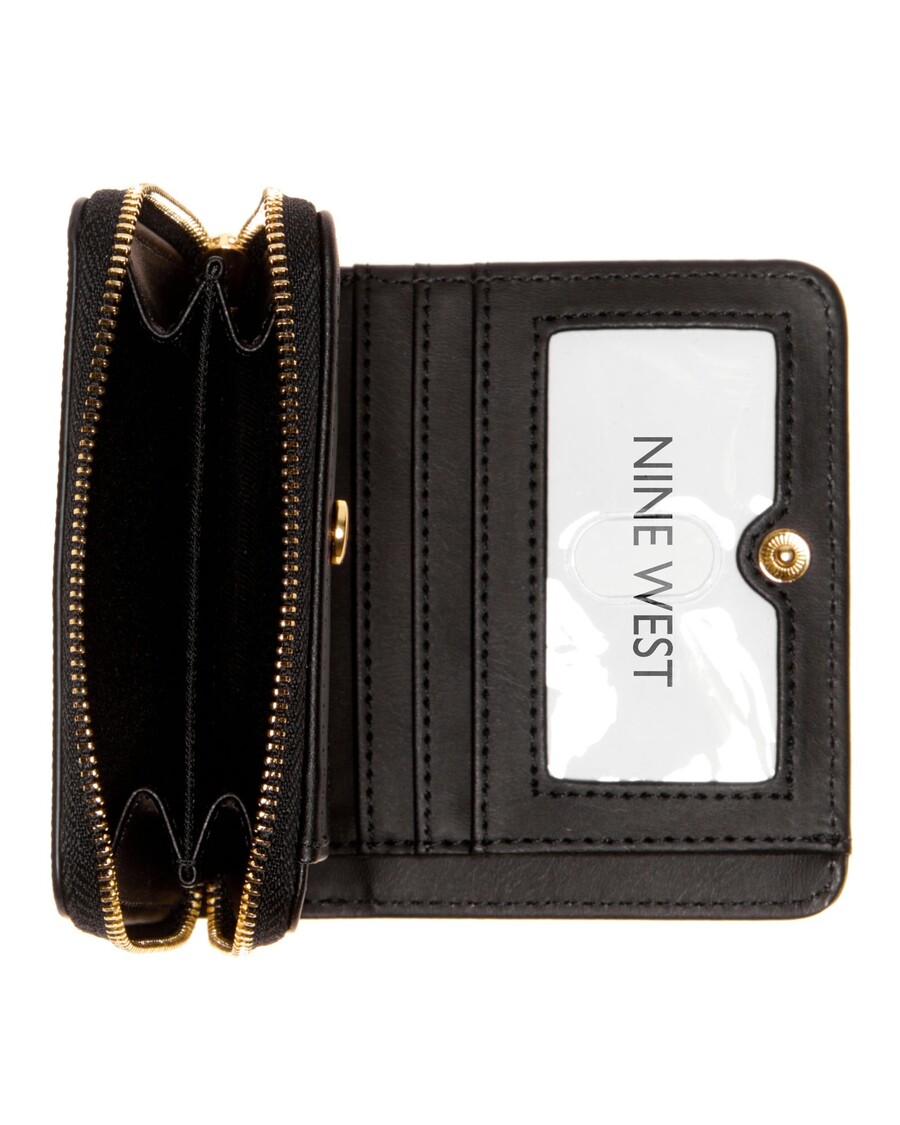 Nine West Reflected 9S Small Zip Around Wallet