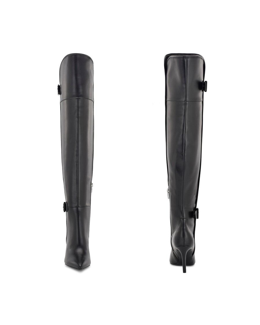 üheksa Lääne Lendavad üle Põlve Kontsaga Saapad