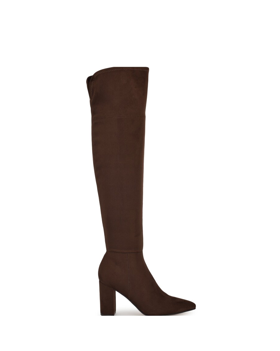 Diz üstü çizmeler üzerinde Nine West Miykah