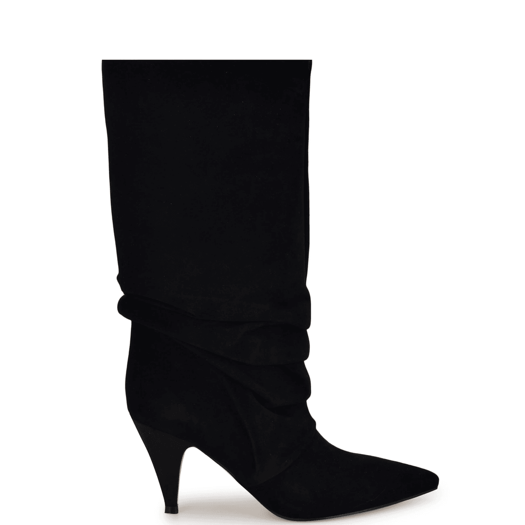 Nine West Primer Dress Boots Black Suede