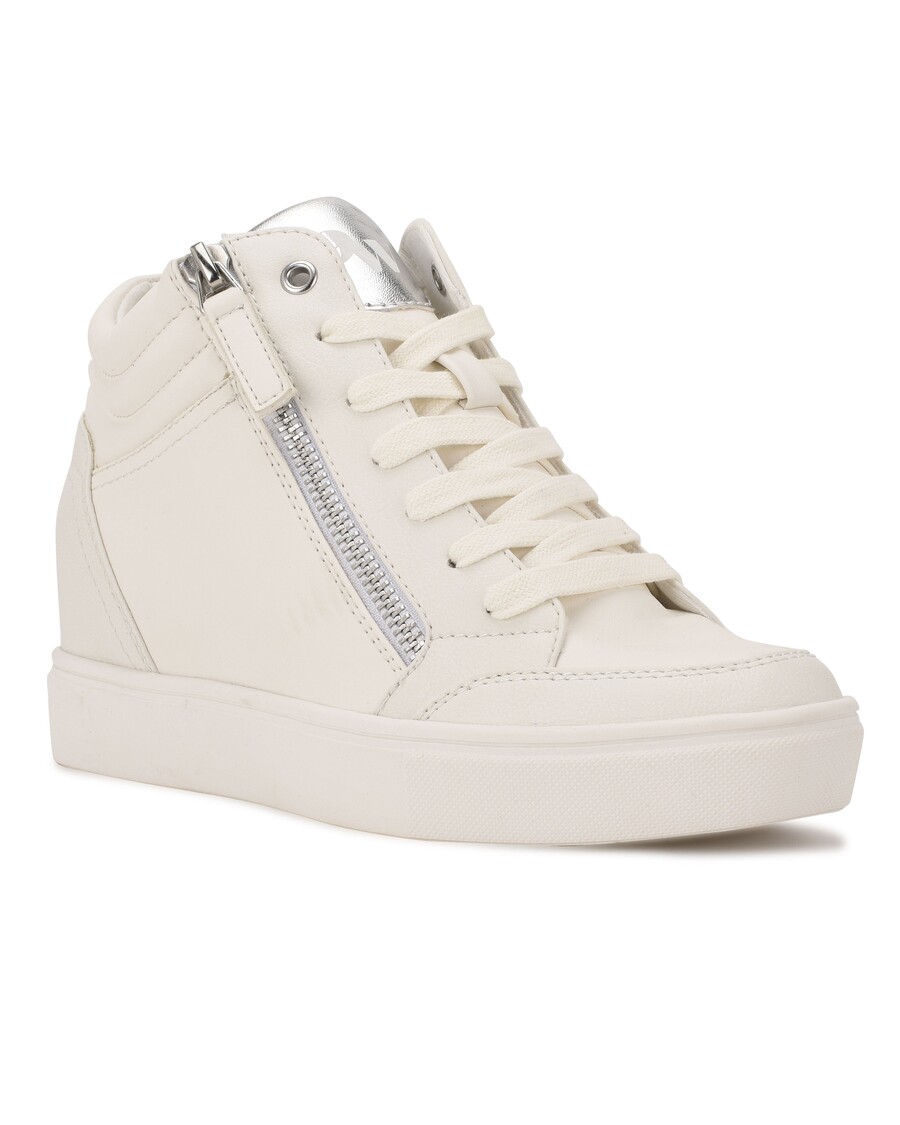 девет западни тона високи скрити маратонки на клин