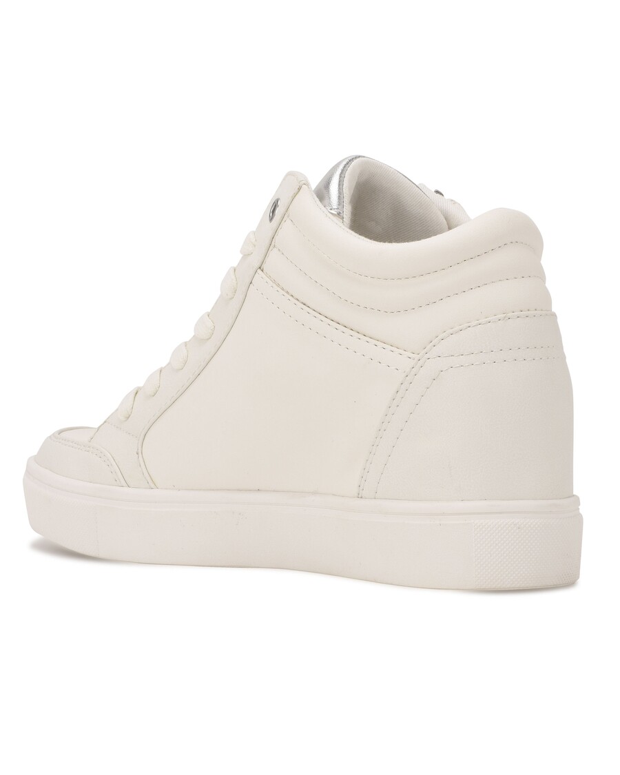 девет западни тона високи скрити маратонки на клин