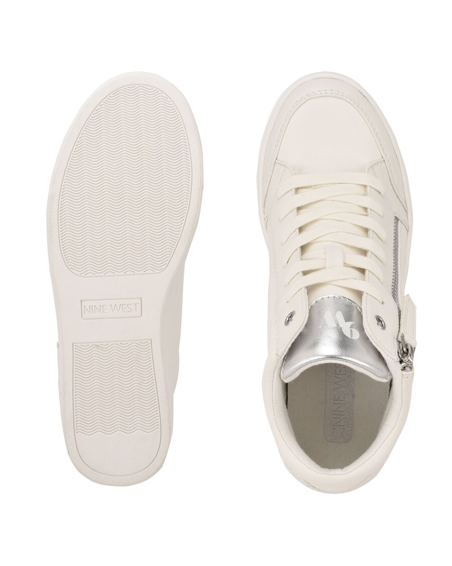 девет западни тона високи скрити маратонки на клин