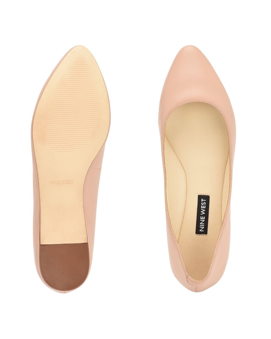 Nine West Speakup Almond Toe Flats