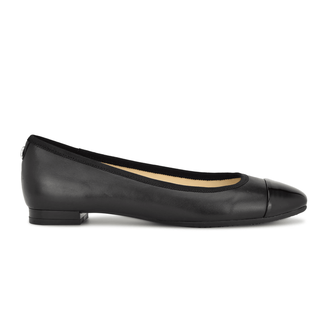 Nine West Ollin 9X9 Dress Flats Black Leather