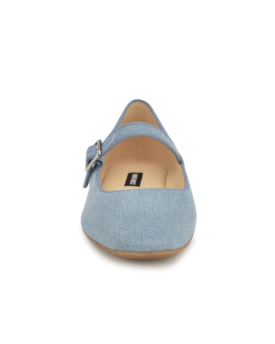 Devět West Lilow Square Toe Mary Jane Flats