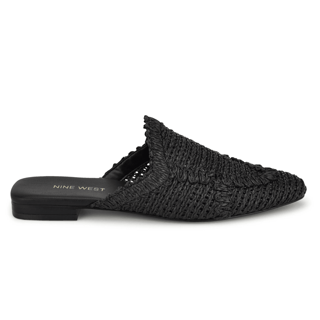 Nine West Cleigha Pointy Toe Mules Black