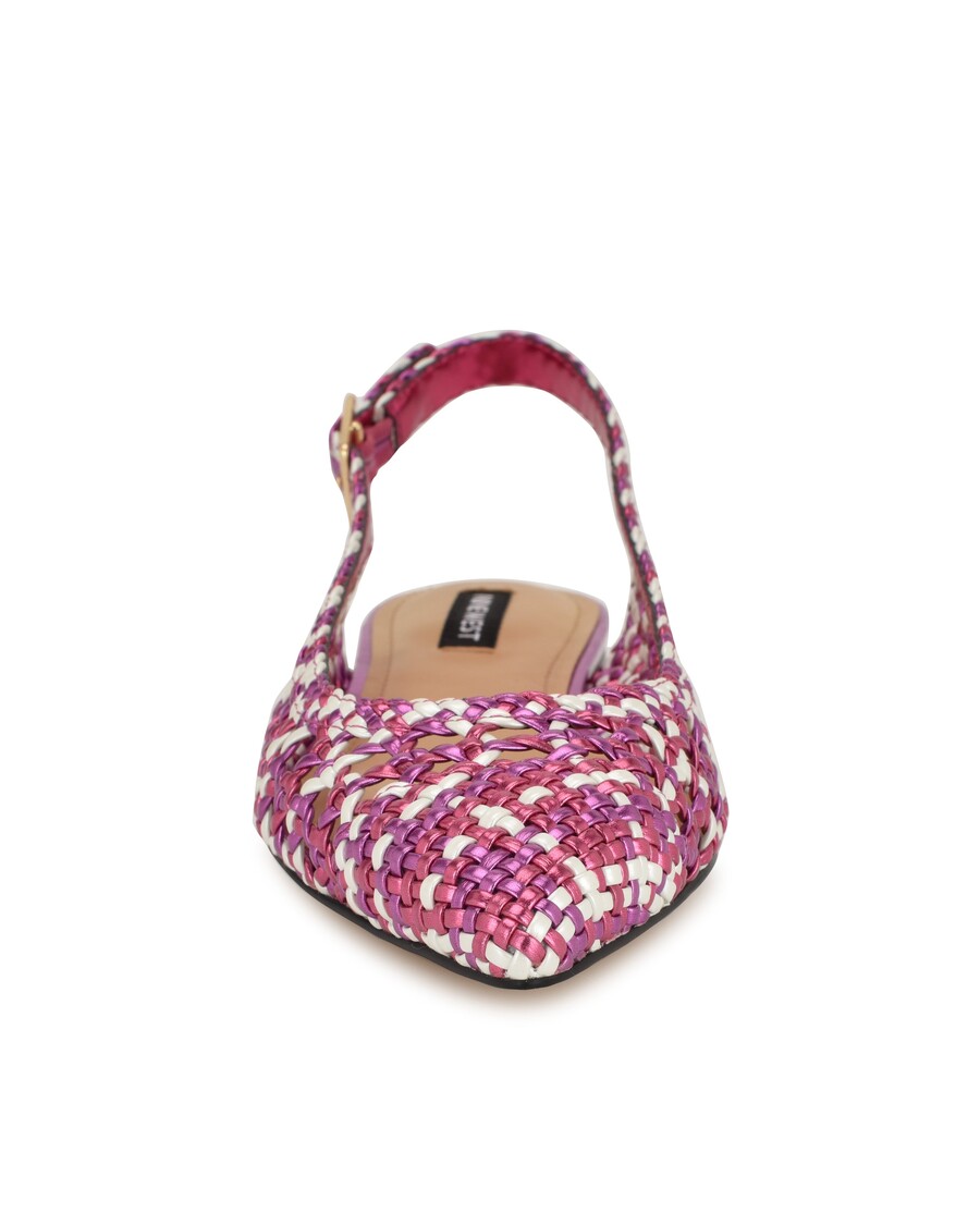 Zapatos Planos Destalonados Tejidos De Nine West Soel