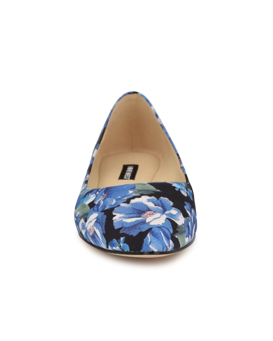 Nine West Speakup Almond Toe Flats