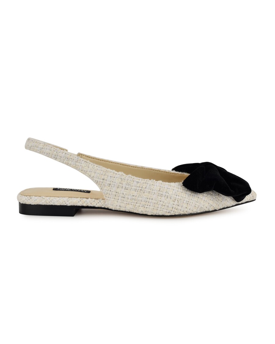 Nine West Junnie Bow Arkası Açık Iskarpin Daire
