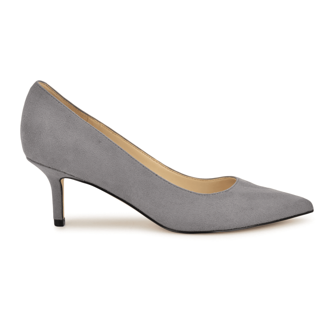 Nine West Arlene Pointy Toe Pumps Grey