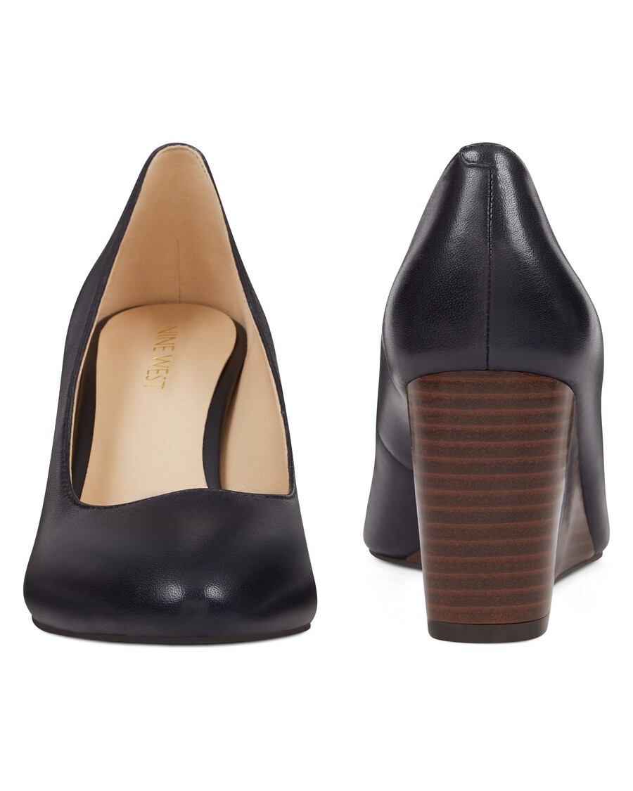 Nine West Jazzin Almond Toe Wedges