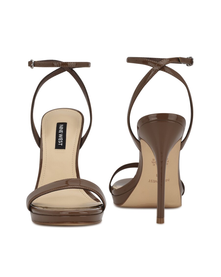 ナインウエスト ルーラ アンクルストラップ サンダル