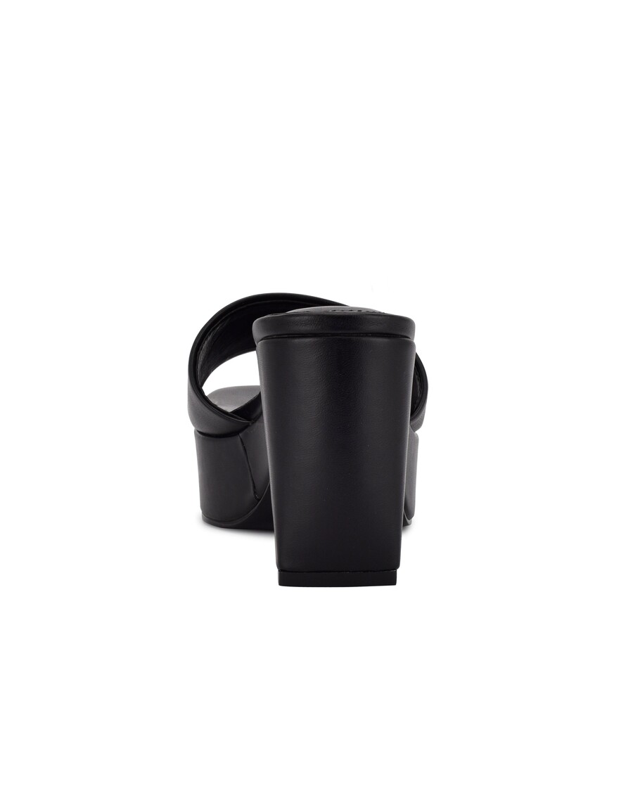 εννέα West Oklee πλατφόρμα Slide σανδάλια