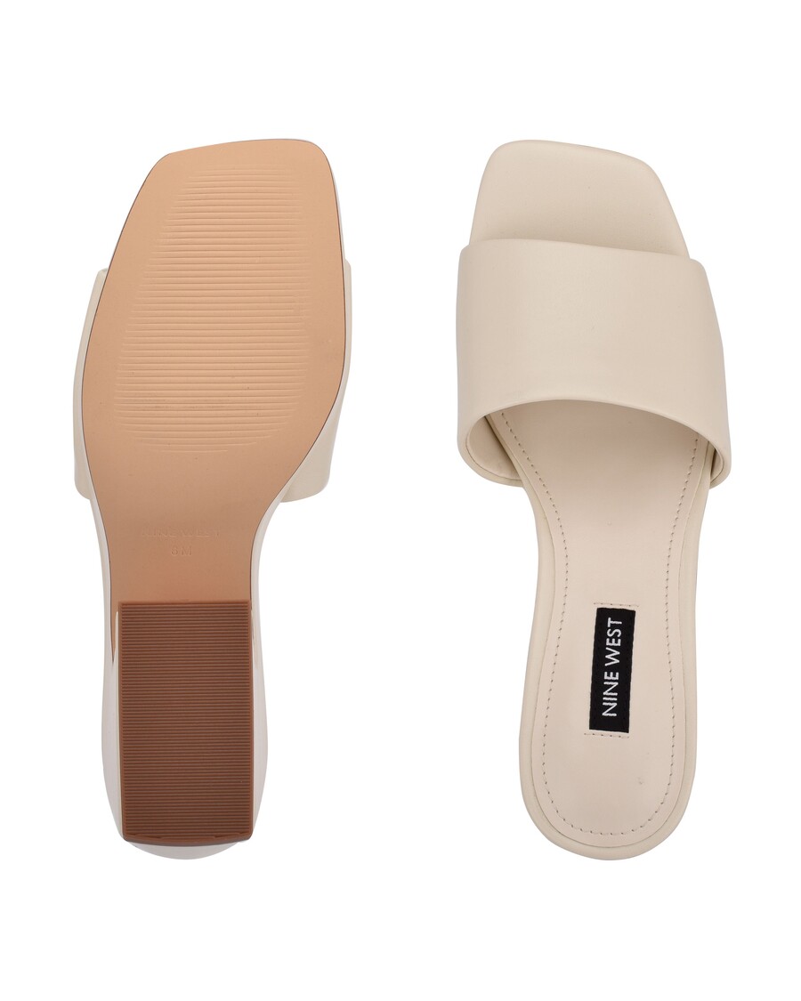 Kilenc West Oklee Platform Slide Szandál