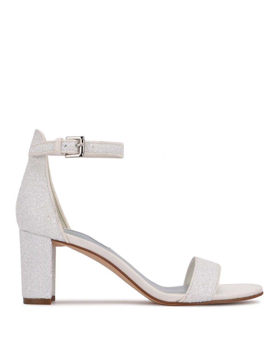 Negen West-pruce Sandalen Met Enkelbandje En Blokhak