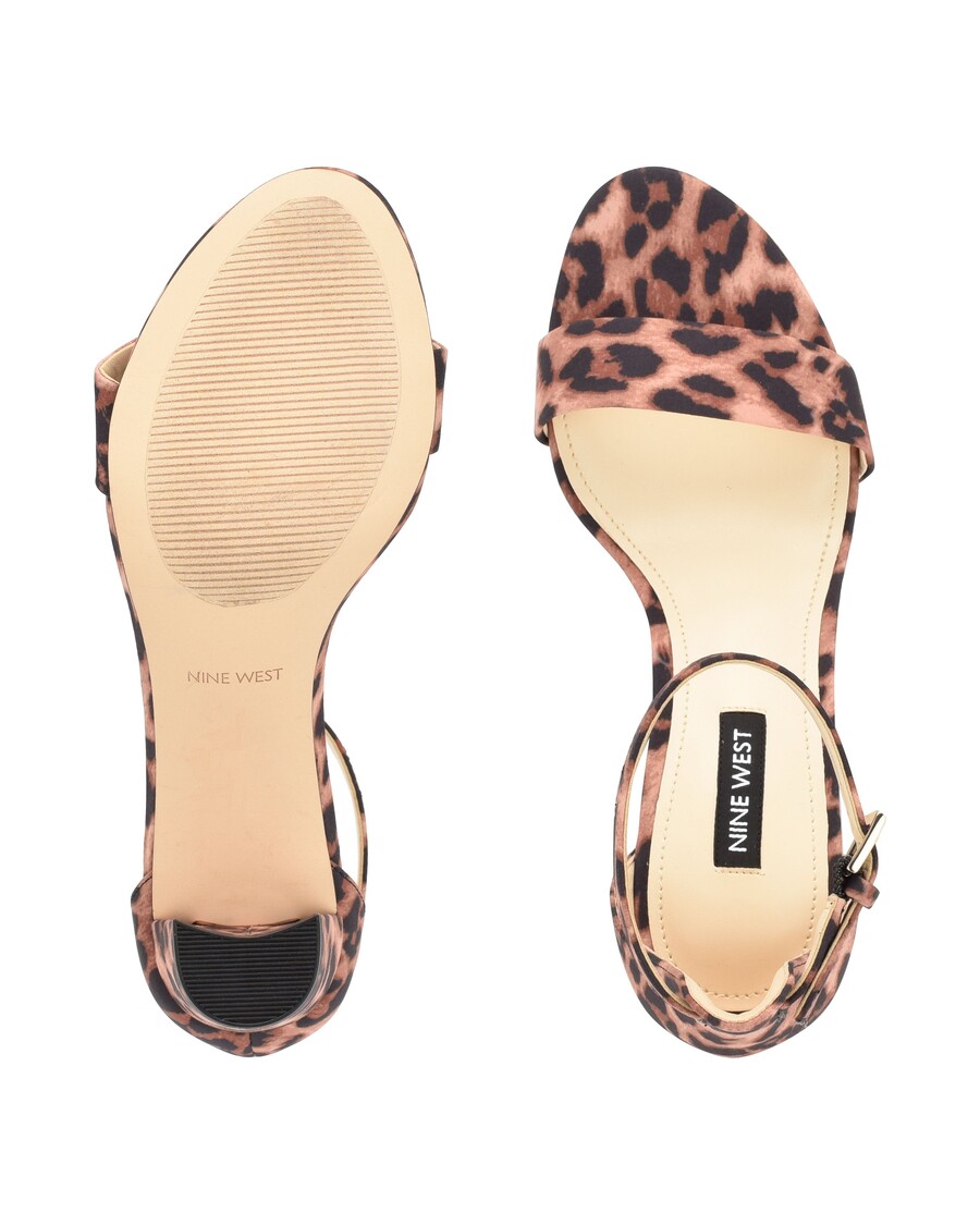 üheksa West Pruce'i Pahkluu Rihmaga Plokk-kontsa Sandaalid