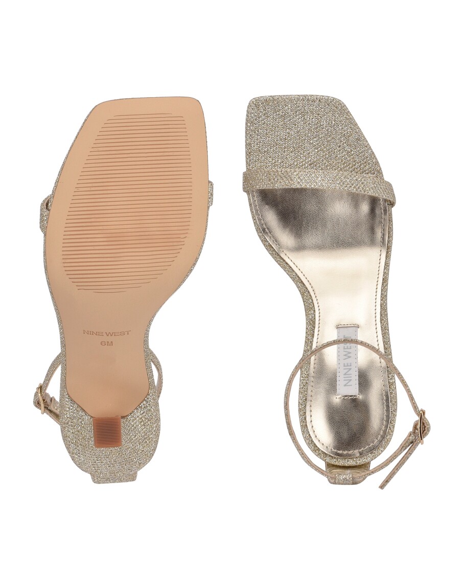 Sandały Dziewięć West Tak Z Paskami Na Kostce