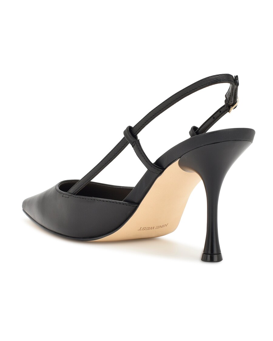 Yhdeksän Länsipeni Slingback -pumppua