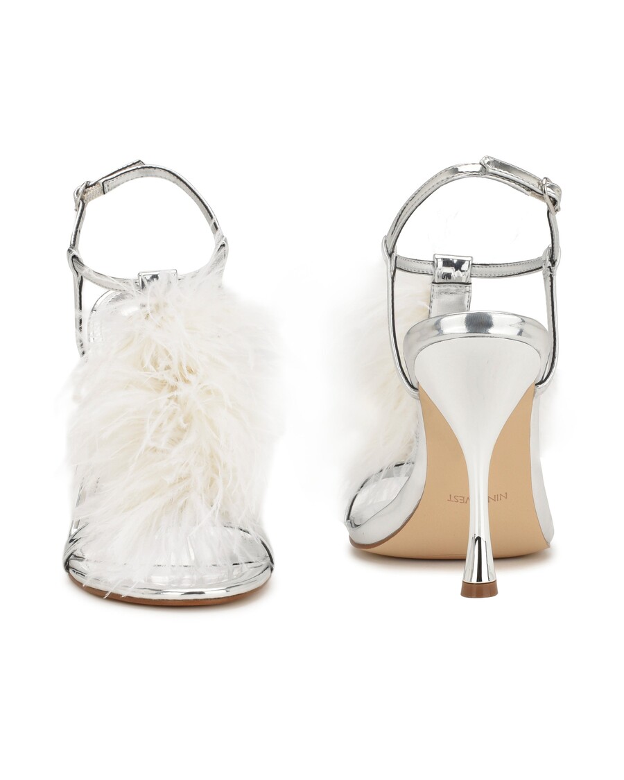 сандале са штиклом са ременом од девет милиона