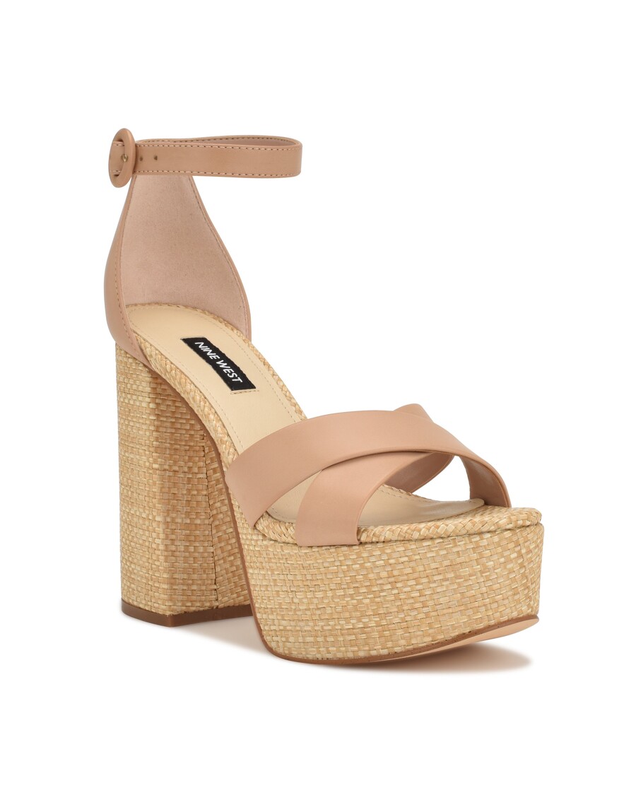 תשעה סנדלי פלטפורמת מערב ווילי