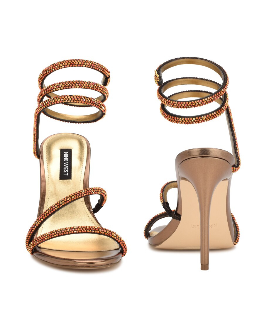 Kilenc Nyugati Maskil Bokatekercses Sarkú Szandál