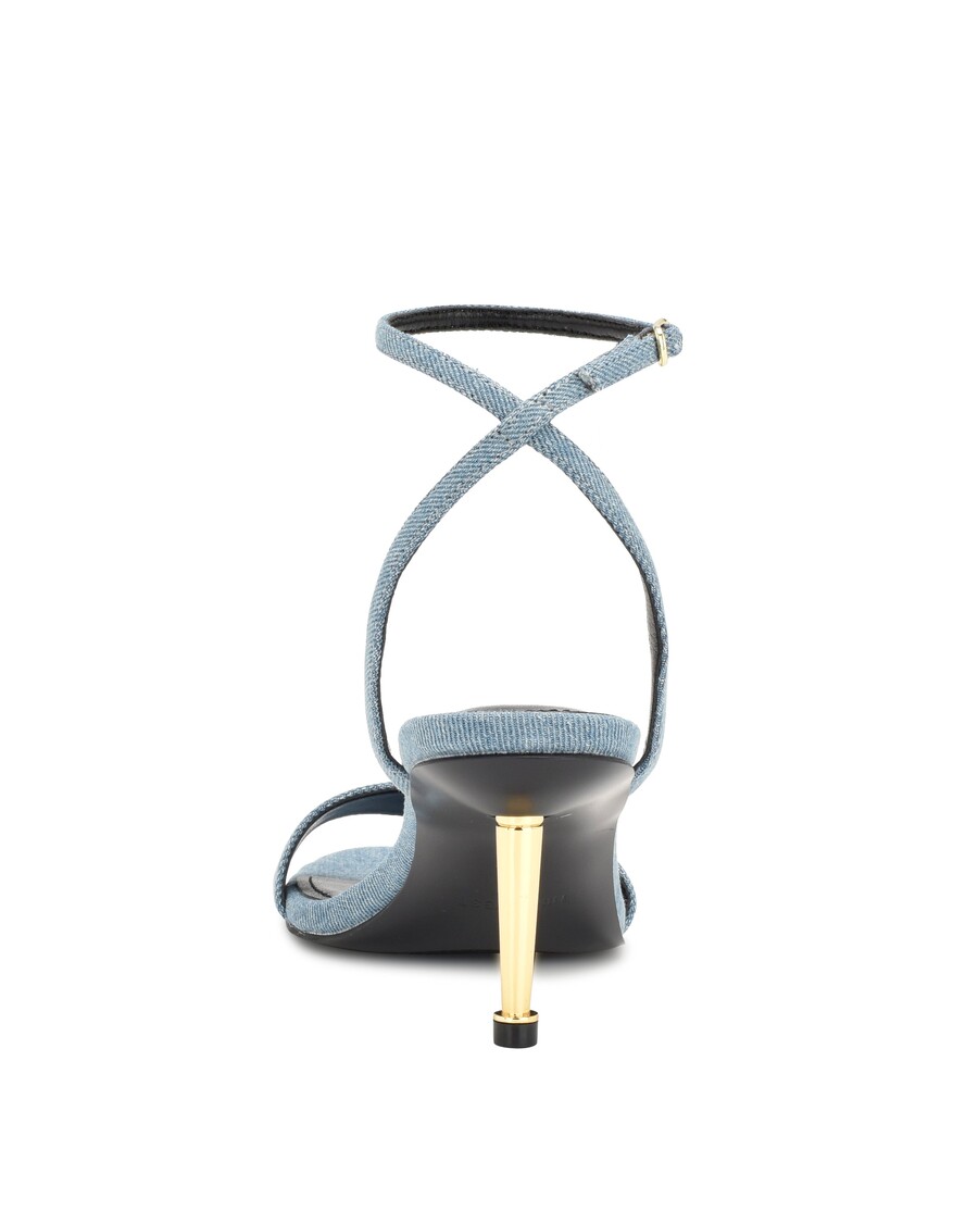 Nine West – Sandały Na Obcasie Z Paskami Wokół Kostki