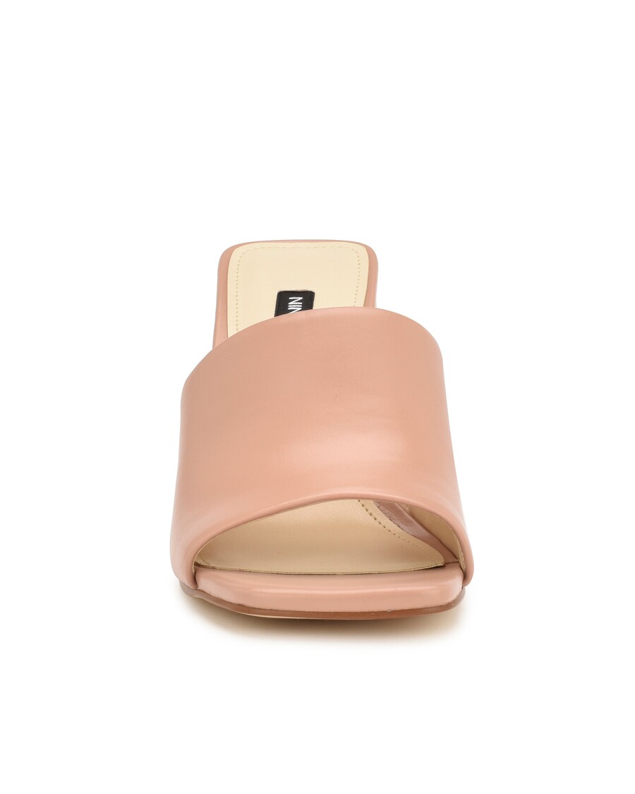 Nine West Teice Heeled Slide Sandals