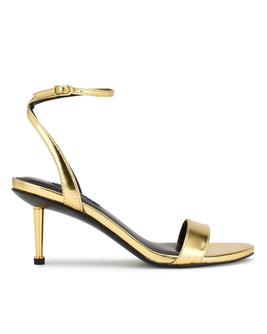 Nine West Anny Bilekten Bağlamalı Topuklu Sandalet
