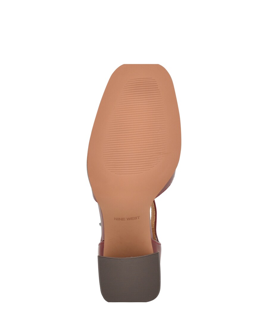 Dziewięć Szpilek West Janky Z Paskami W Kształcie Liter T