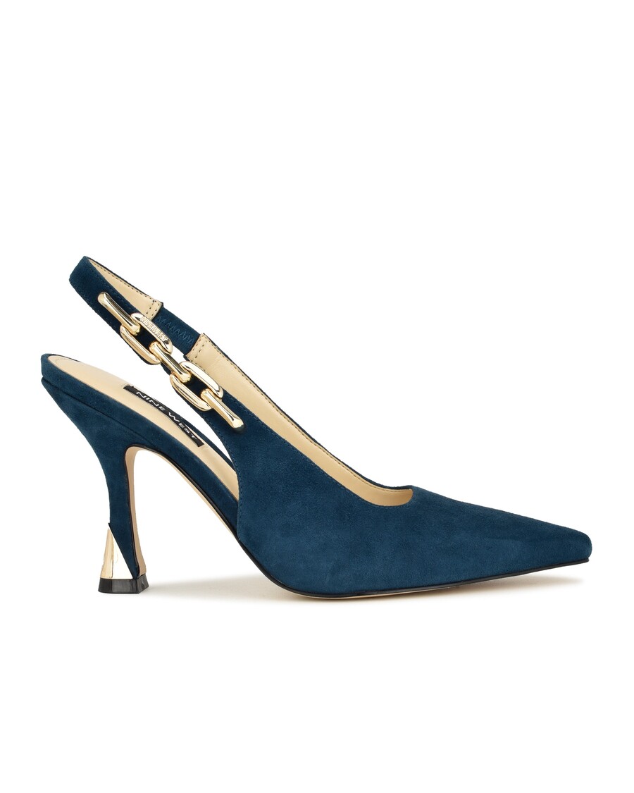 Kilenc Nyugati Veroni Slingback Szivattyú