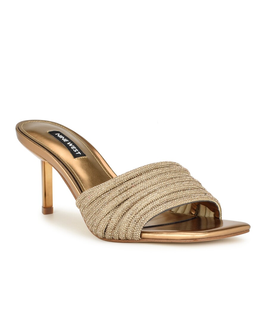 Nine West Harbor Heeled Slide Sandals