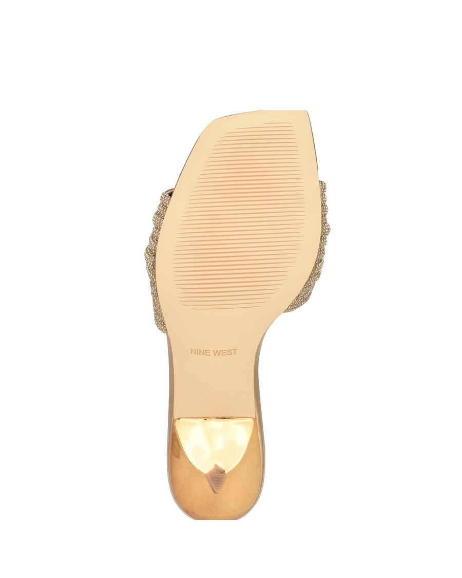 Nine West Harbor Heeled Slide Sandals